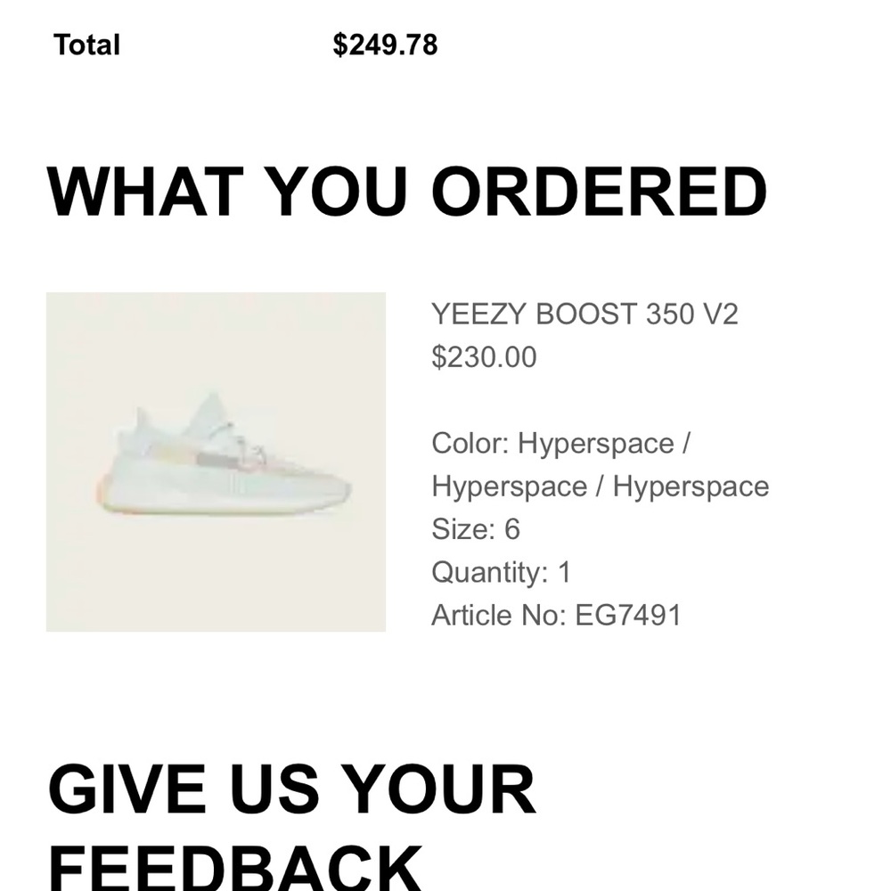 Yeezy Boost 350 V2 Hyperspace Sneakers